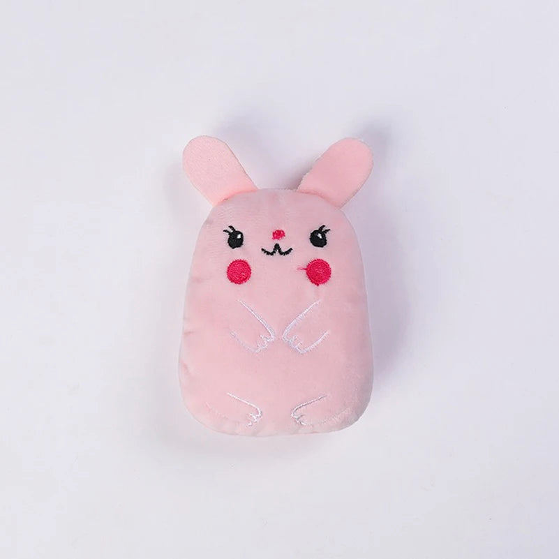 Teeth Grinding Catnip Toys Funny Interactive Plush Cat Toy Pet Kitten Chewing Vocal Toy Claws Thumb Bite Cat Mint for Cats