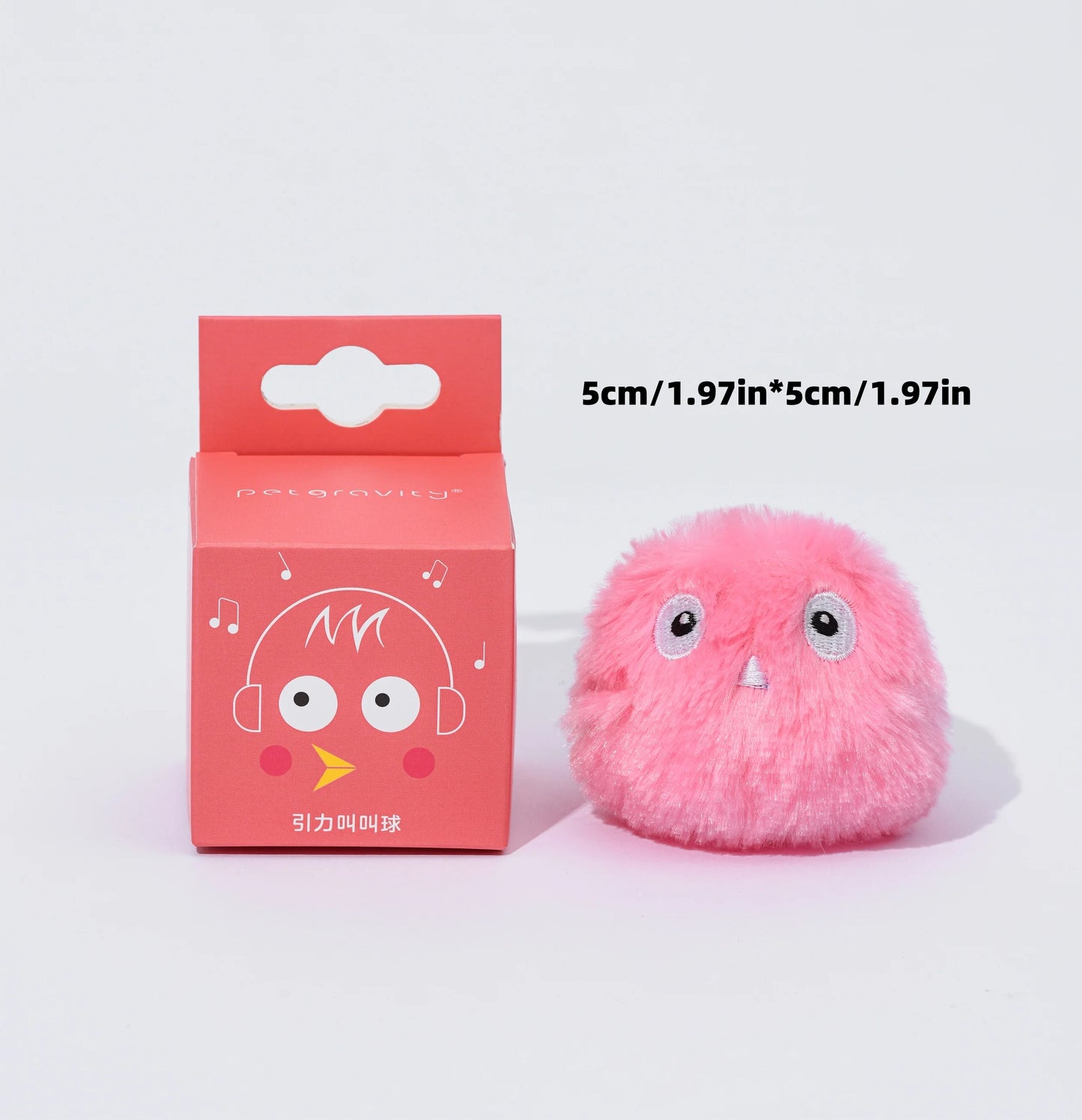 ✨ Balle Sonore Intelligente – Le Petit Cri Sauvage qui Réveille l’Instinct Félin