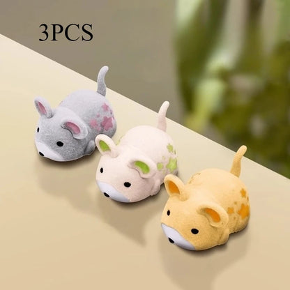 Interactive Cat Toy Electric Cat Toy Mouse Interactive Electric Hamster Cat Toy Self-Moving Obstacles Avoid