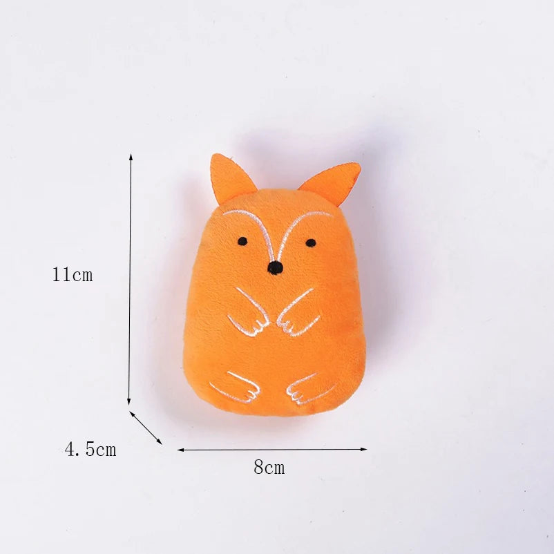Teeth Grinding Catnip Toys Funny Interactive Plush Cat Toy Pet Kitten Chewing Vocal Toy Claws Thumb Bite Cat Mint for Cats