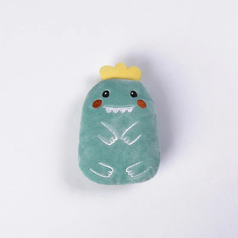 Teeth Grinding Catnip Toys Funny Interactive Plush Cat Toy Pet Kitten Chewing Vocal Toy Claws Thumb Bite Cat Mint for Cats