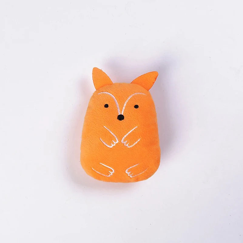 Teeth Grinding Catnip Toys Funny Interactive Plush Cat Toy Pet Kitten Chewing Vocal Toy Claws Thumb Bite Cat Mint for Cats