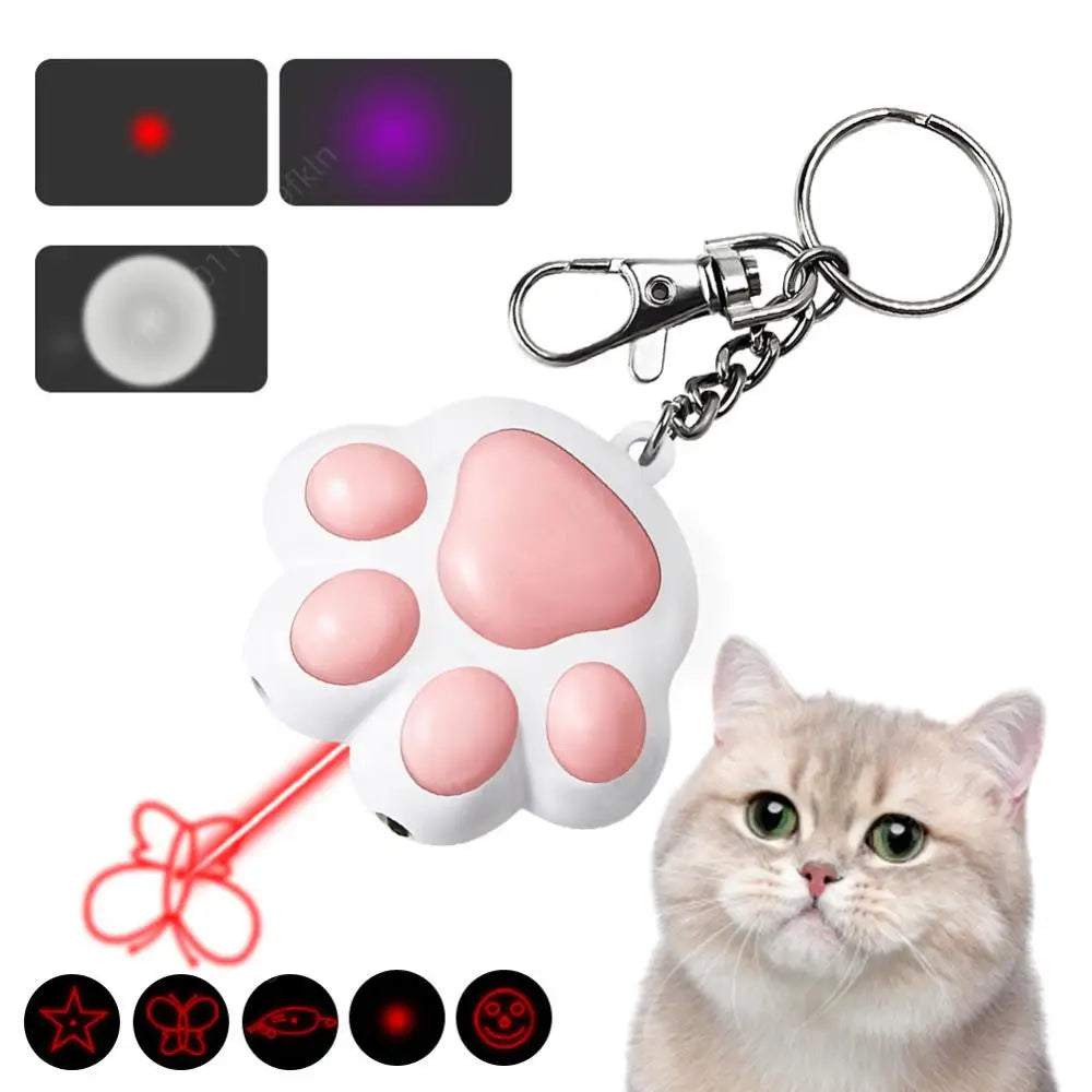 ✨ Jouet Laser Interactif  – La Patte du Chasseur Ultime pour Chats d’Intérieur
